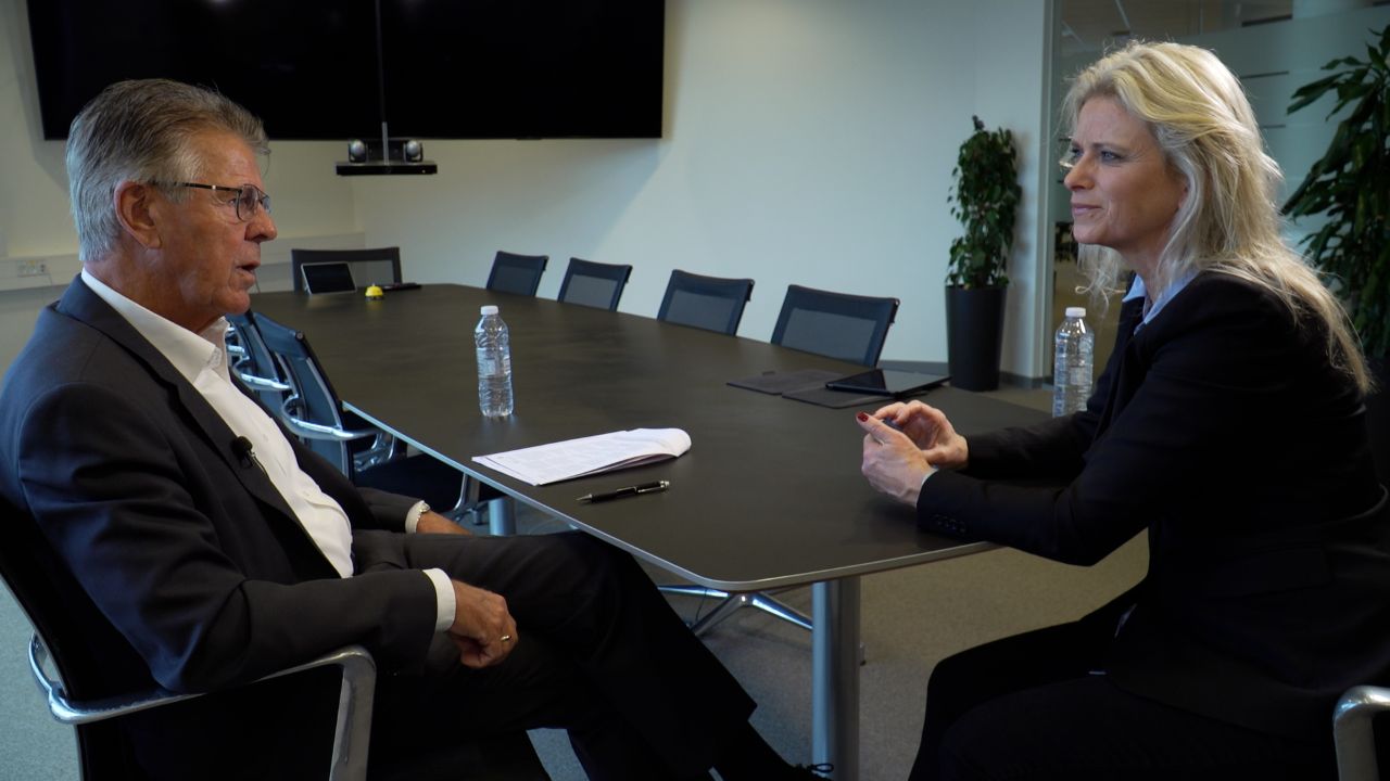 Storaktionær Ib Kunøe ser Columbus-aktien bløde og som formand har han to geværgreb: “Jeg kigger jo på kursen hele tiden, det er klart”